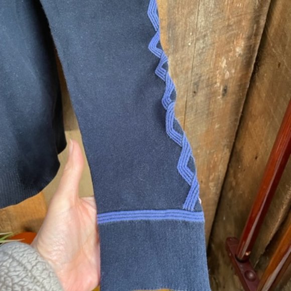 EP Pro Navy Zip Up Cardigan - Size Medium - Picture 3 of 11